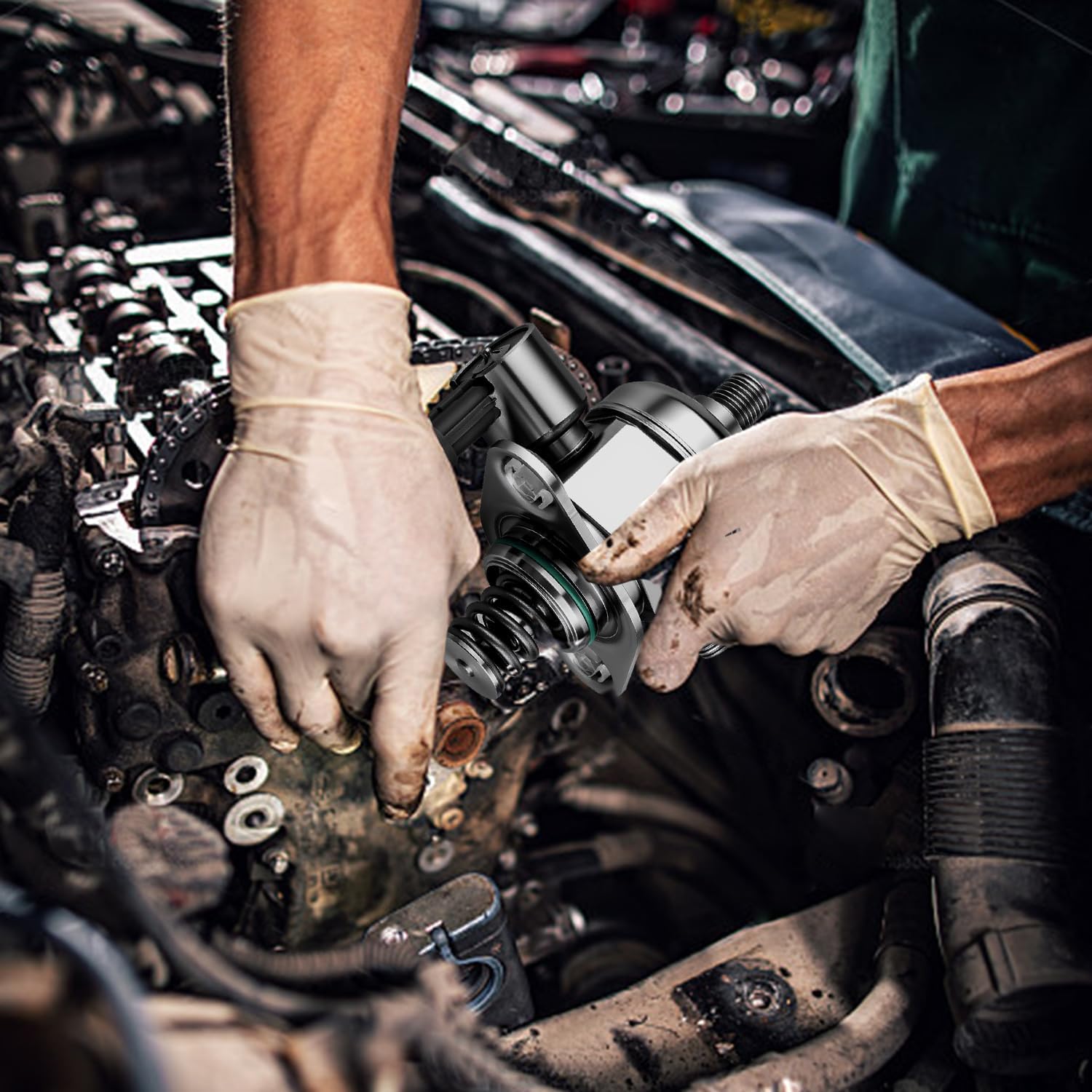 12626234 High Pressure Fuel Pump Compatible with Buick LaCrosse Enclave Allure,for Cadillac CTS/CTS,for Camaro Traverse,for GMC Acadia,for Saturn Outlook,V6 3.6L 12658552 12614934 12647344