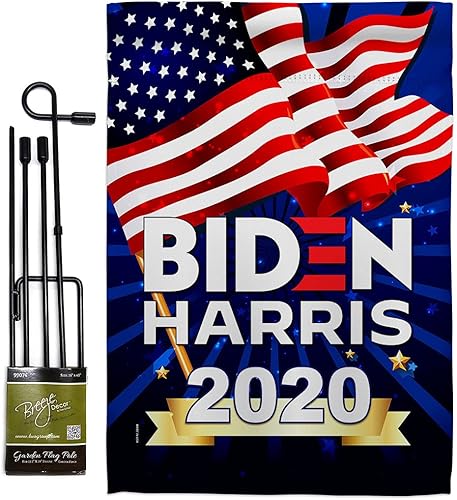 Miniatura 10 de Biden Harris Flag Vote President 2020 - Bandera patriótica demócrata republicana del té, bandera de decoración de elecciones estadounidenses de