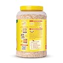 Saffola Rolled Oats | 1kg Jar | Soft & Creamy | Power of Protein, Iron & Fibre, Nutritious grain | No added sugar & Preservatives | Helps manage weight | Aids Digestion gallery image