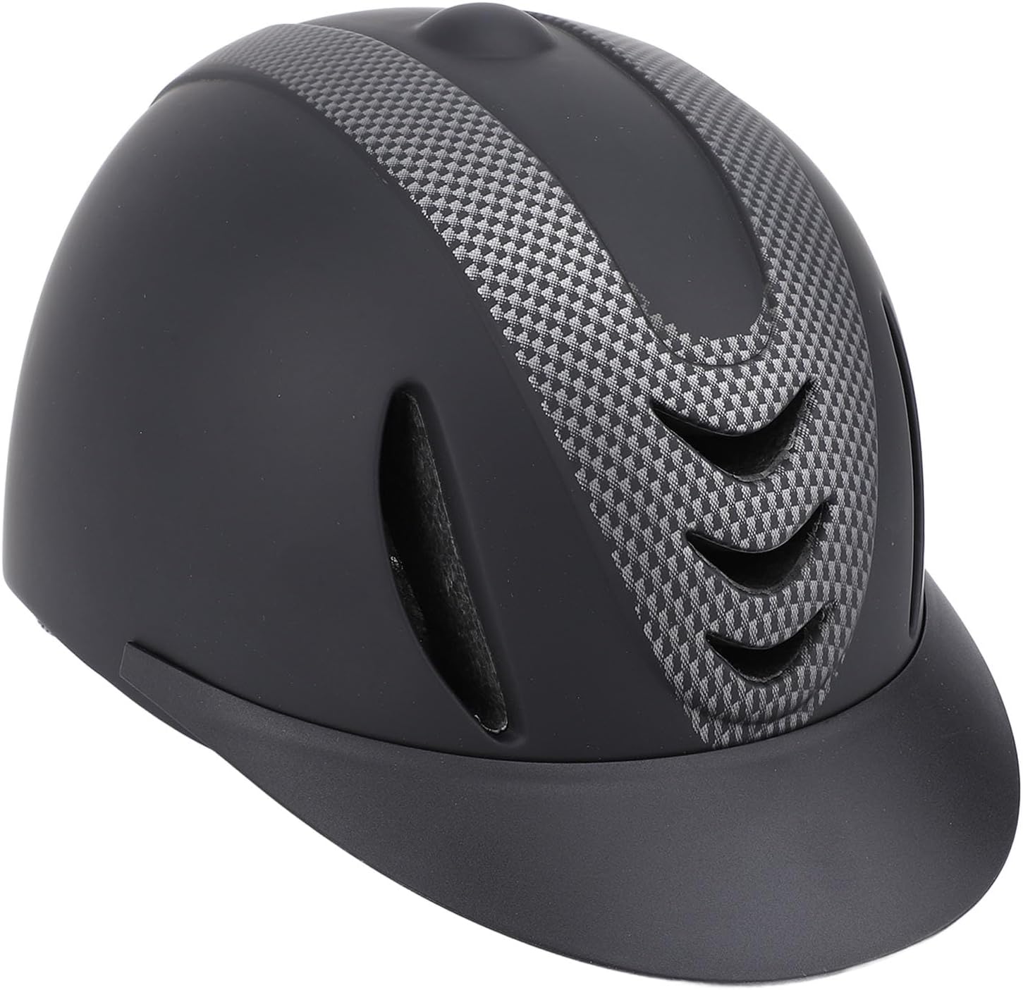 Kids Horse Riding Helmet Equestrian Head Gear Adjustable Size Removable Lining Shock Absorbing Impact Comfortable Breathable with Fashionable Design for Children