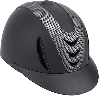 Horse Riding Helmet for Kids, Adjustable Size Lightweight Breathable Equestrian Helmet, Shock Absorbent Hat with Removable...