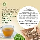 Pure Tree Certified Organic Coriander Seeds | 1.8 Kg / 1800 g | Dhaniya | Coriander Whole | Khada Dhania | Sabut Daniyalu Seeds gallery image