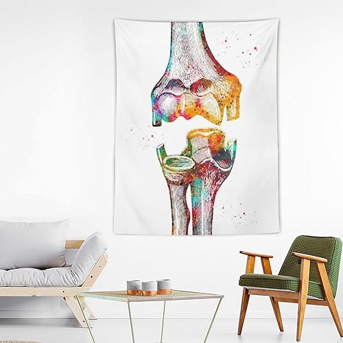 Miniatura 3 de Pintura abstracta de arte moderno, tapiz de codo, medicina humana, arte de Rosalias, pintura de poliéster, impresiones artísticas para colgar en el