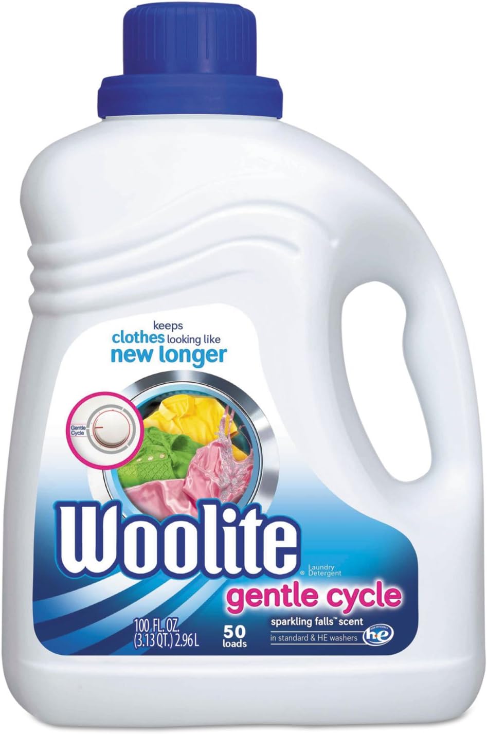 WOOLITE 83134 Gentle Cycle Laundry Detergent, 100 oz Bottle Health & Household