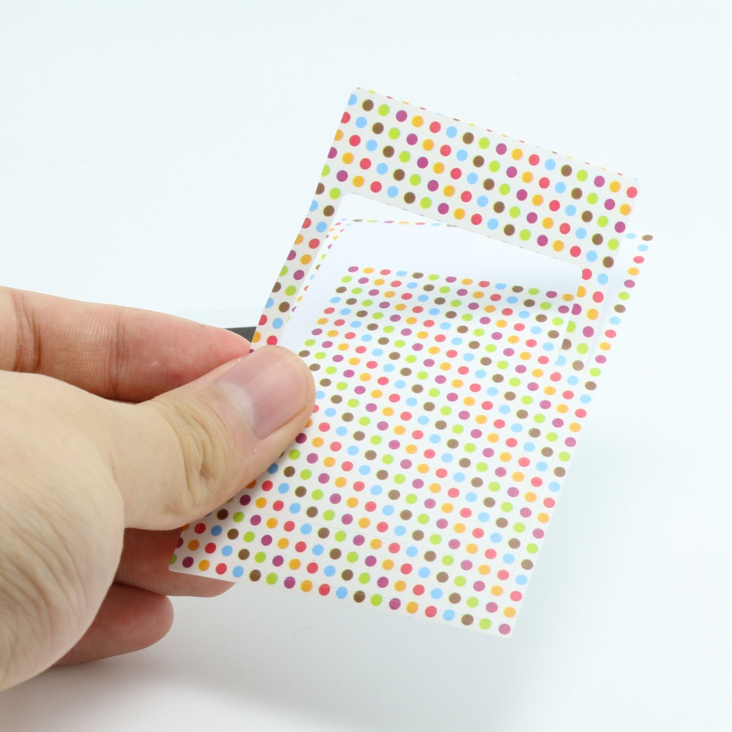CAIUL 20 Different Colorful Sticker Borders (20 Sheets) for Fuji Instax Mini Film (ST-01) 2