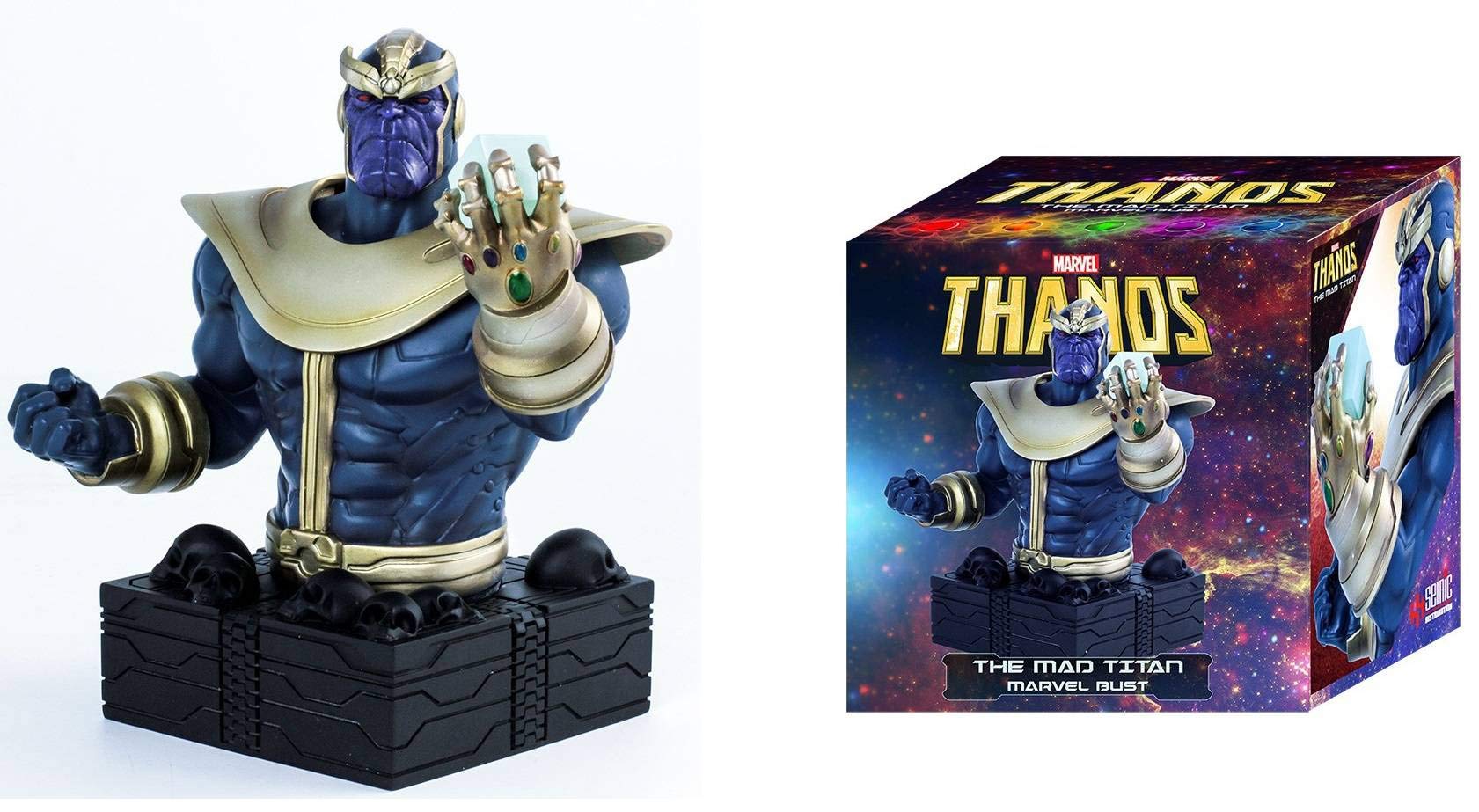 Distibution 16cm Thanos The Mad Titan Mini Bust