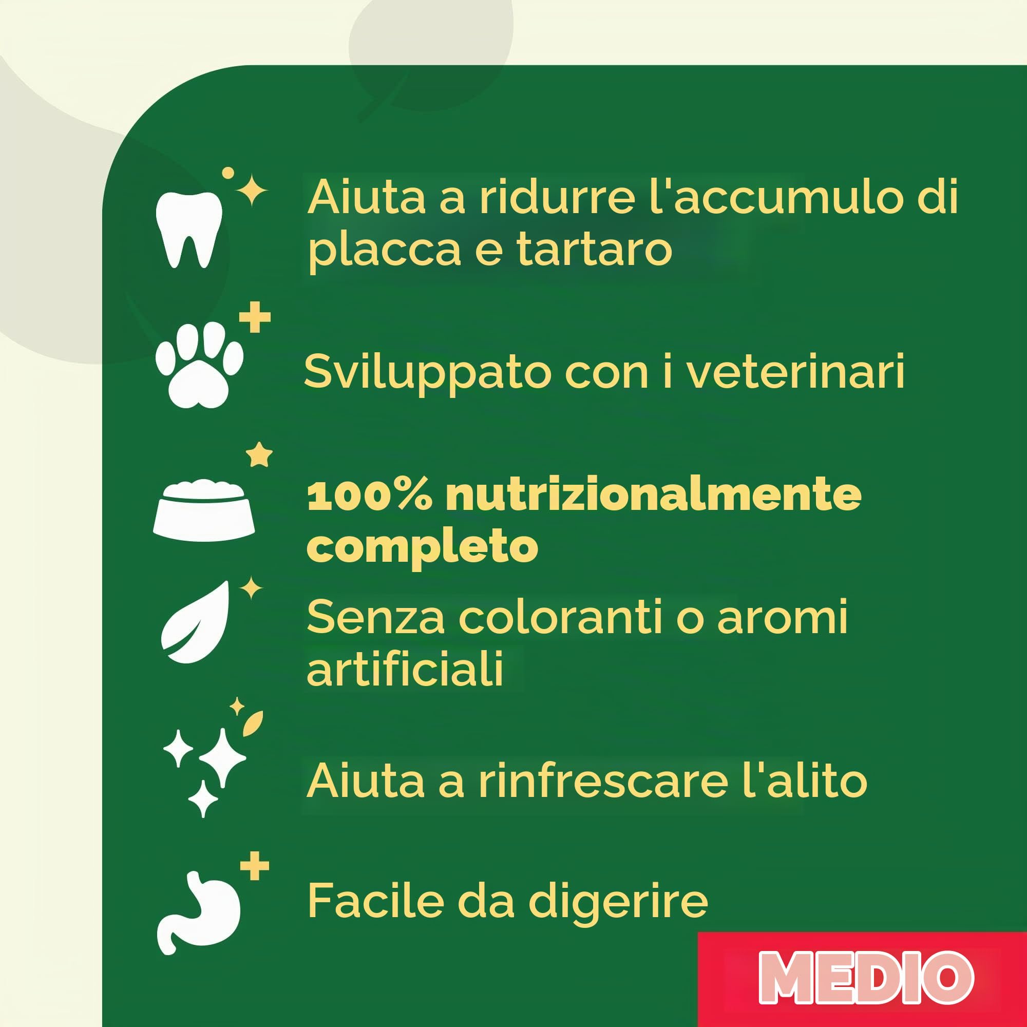 Greenies Snack Dental Regular para Perros da 11kg a 22kg - Pacco in 6 x Bolsa a 340g (2,04 kg)