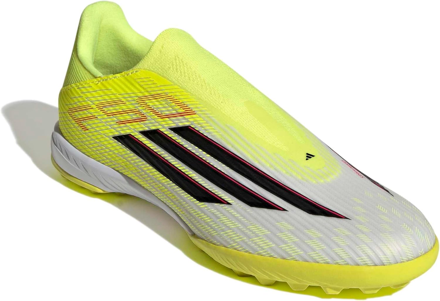 adidas Mens F50 League Turf Soccer Cleats - Pink, White