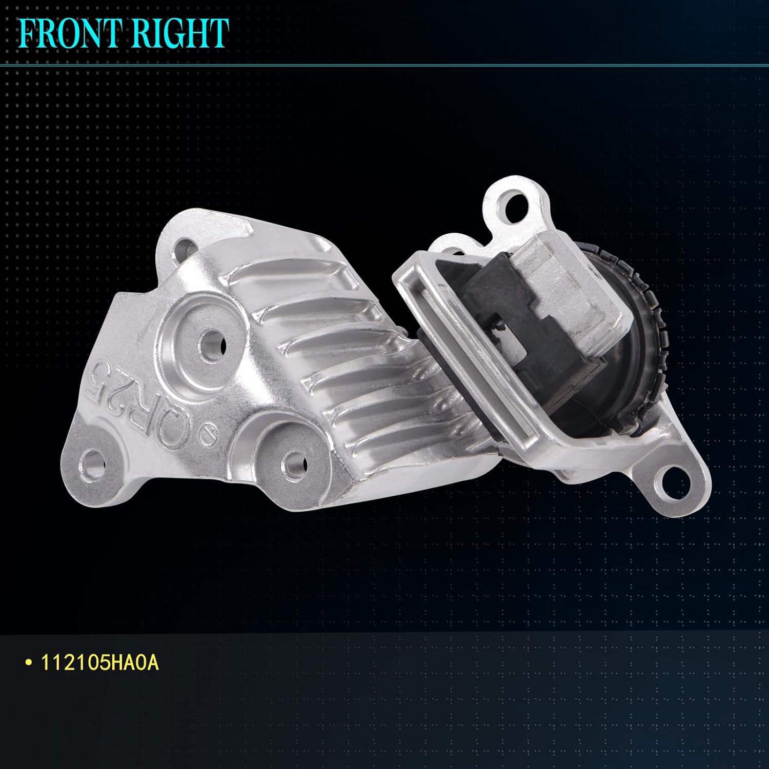 4PCS Engine Motor & Trans Mount Compatible for Nissan Rogue 2014-2017 2.5L, Front Rear Right Engine Motor and Trans Mount Repelace# A4364 A4367 A4363