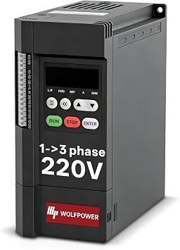 G30E 0.75kW 1HP VFD, 220V Single Phase Input 3 Phase Output