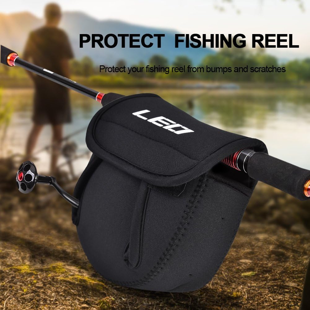 Fishing Reel Bag, Fishing Reel Protective Case Cover Pouch Storage Bag(S) Reel Covers Fly Reel Case Reel Cover Fly Fishing Reel Cover
