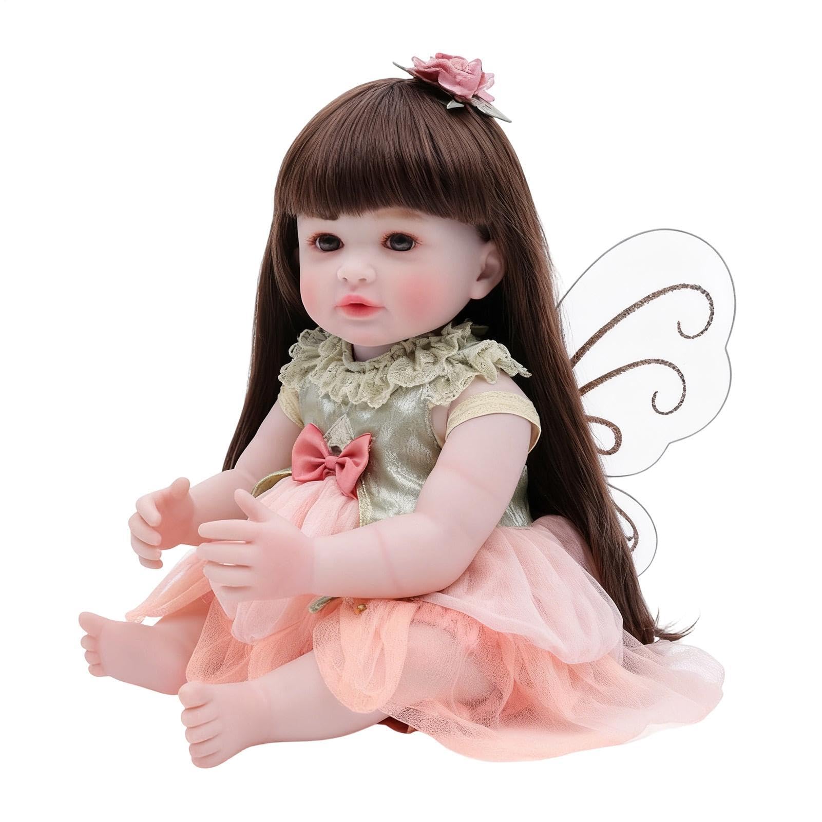 Bambole Reborn Restiche Ragazza Fata Decorazione Casa Con | Giocattoli Reborn Farfalle Restiche Per Bambini Divano Soggiorno Camera Da Scaffale Asilo Comodino Natale Compleanno Festa