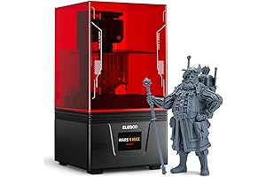 ELEGOO Mars 4 Max MSLA High-Precision 3D Printer with 9.1-inch 6K Monochrome LCD