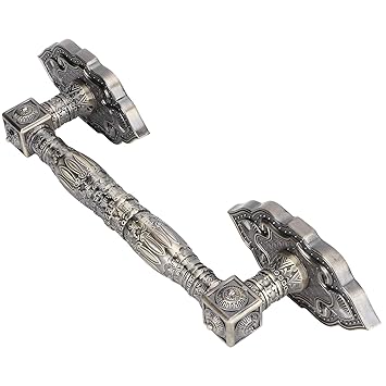 Antique Door Handle, Wooden Door Handle, Furniture Smooth Lines for Balcony Doors Aluminum Alloy Doors Wooden Doors Sliding Doors