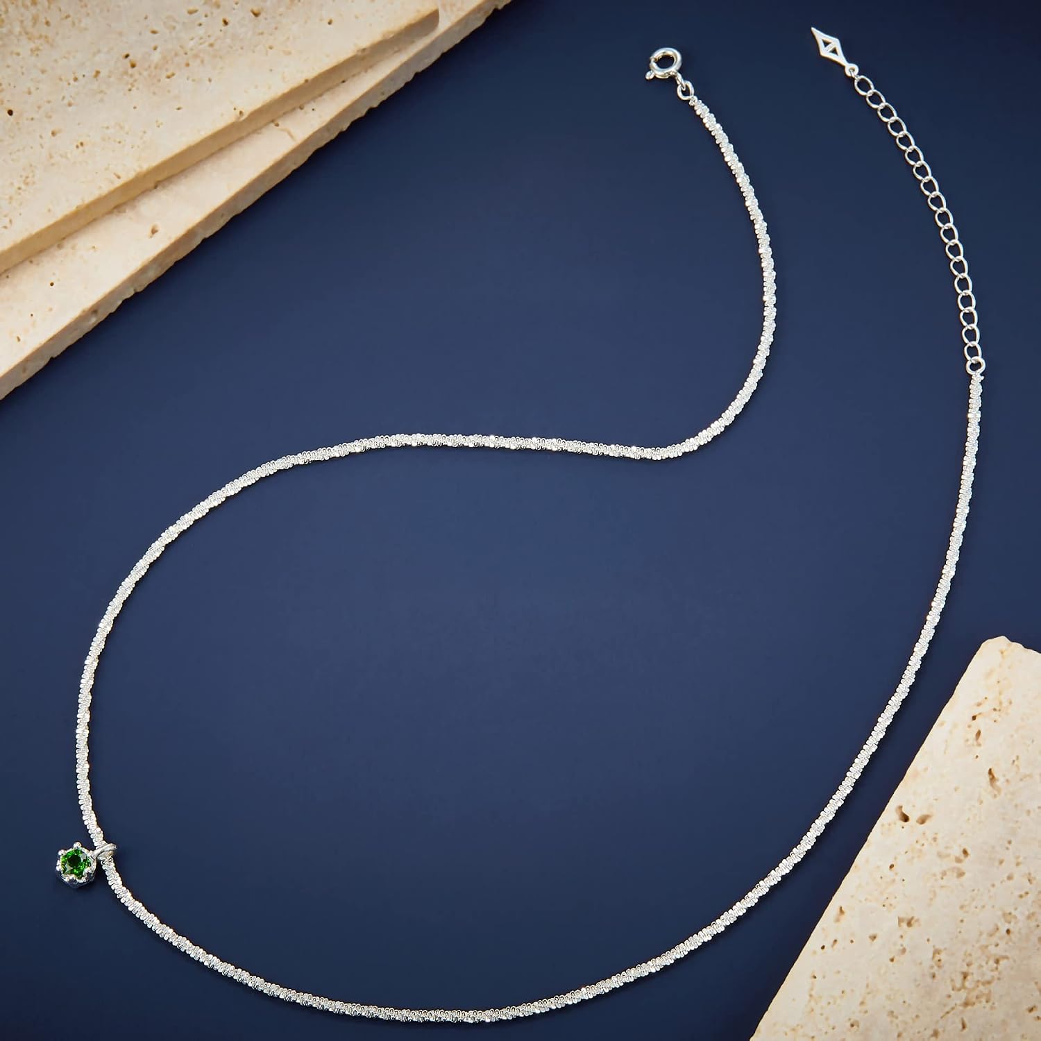 NONNYL Necklace Gift for Women Wife, Womens Pendant Jewelry Wedding Anniversary, Sterling Silver Girlfriend Birthday Gifts for Her, Pendants Necklaces for Christmas Mom Gifts NO1218