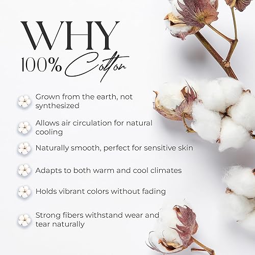 Miniatura 4 de Purity Home Ultimate - Juego de sábanas de percal de 400 hilos, 100% algodón, con sábana bajera de bolsillo profundo, color liso