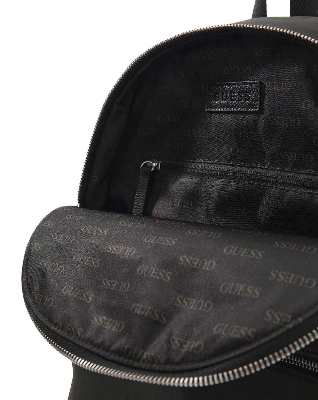 GUESS mochila para el portátil con compartimento para portátil Torino Backpack Black negro