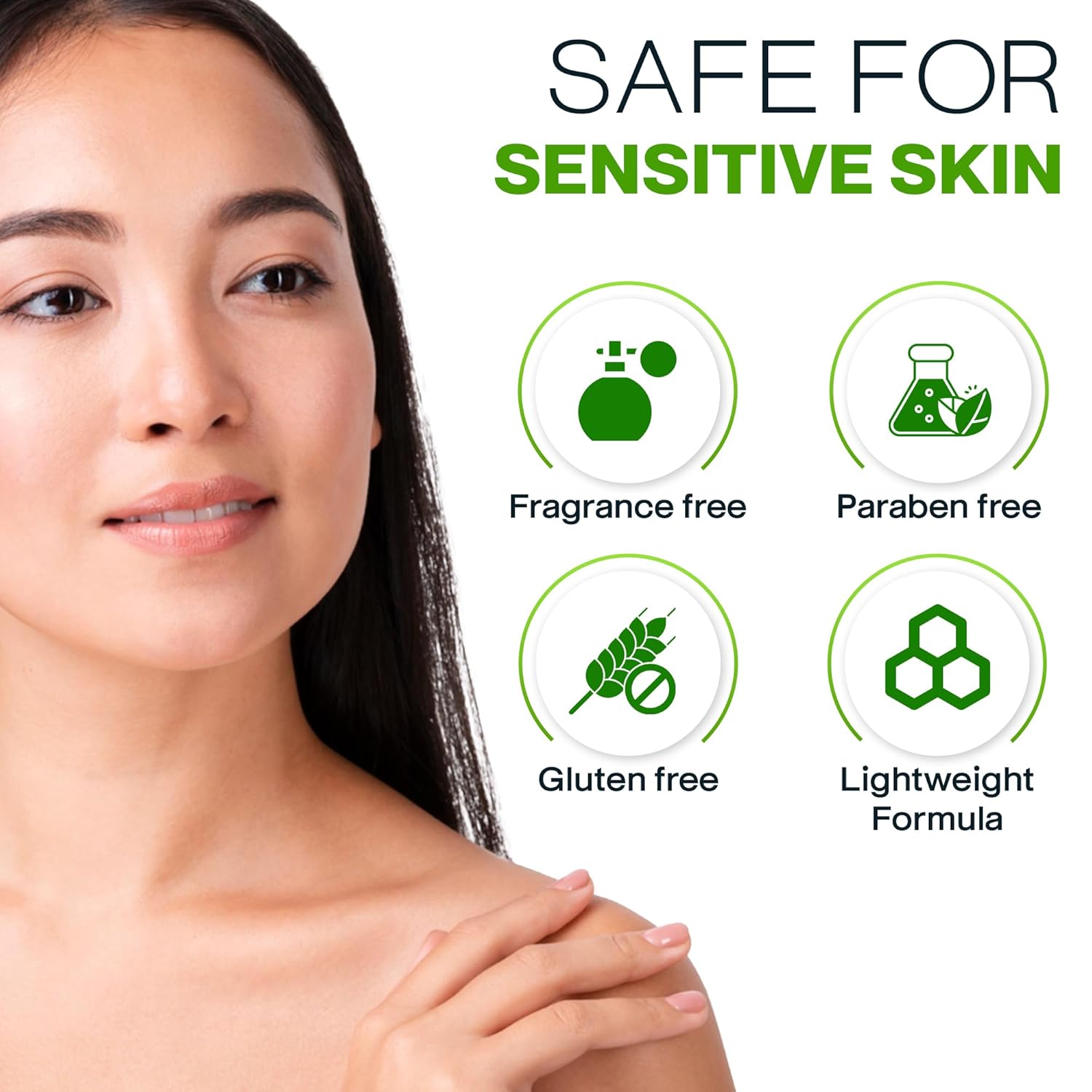 Advanced Neck Firming Cream Anti Aging Skin Firming Neck cream for tightening & lifting Wrinkles, Sagging or Crepe Skin Under Chin, Face and Chest with Peptides, Vitamin C & Hyaluronic Acid