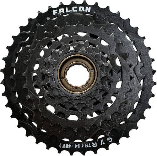 Falcon FW-740 FC2610 7 velocidades 14-40T rueda libre, negro, FC2610
