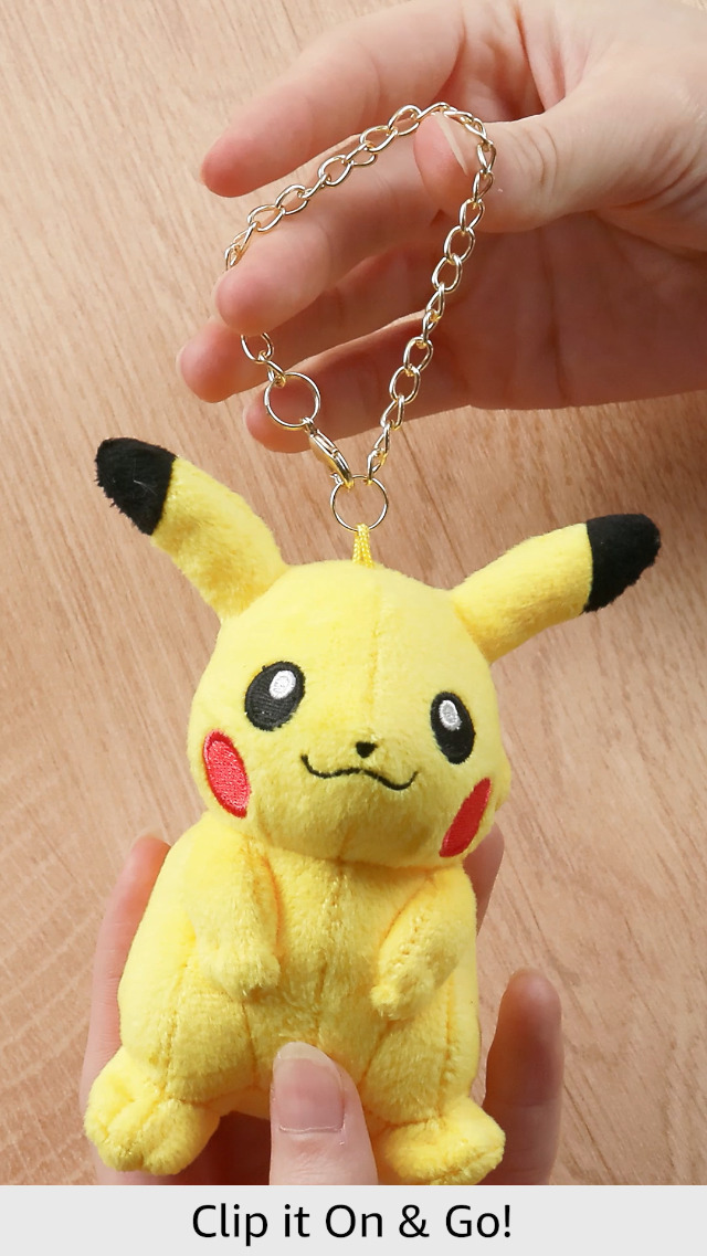 Amazon.com: Pokemon Plush Keychain Charm - 4