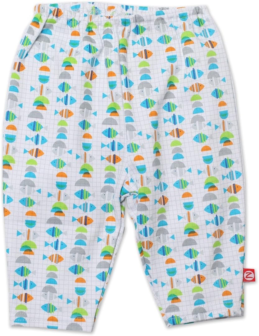 Zutano Unisex-Baby Newborn Fishes Legging