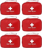 Vista 13 de AOUTACC Kit vacío de primeros auxilios de nailon, compacto, impermeable y ligero, bolsa de primeros auxilios con cremallera para emergencias