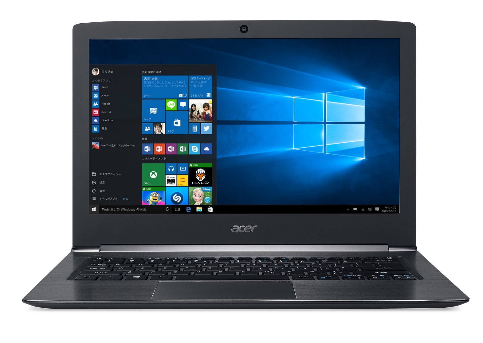 Amazon.co.jp: Acer ノートパソコン Aspire S 13 S5-371-A54Q/K 