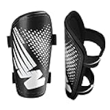 Shin Guards Soccer Youth Kids - Shin Guard for Boys Girls Teenagers Toddler 2-18 Years Old - Football Shin Pads Protection Equipment with Adjustable Straps