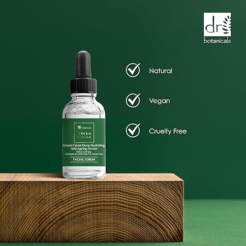 Miniatura 4 de Dr Botanicals Green Caviar Deep Hydrating Anti-Envejecimiento Serum - Rejuvenece y nutre tu piel - Hidratación intensa para un brillo juvenil 1.0 fl