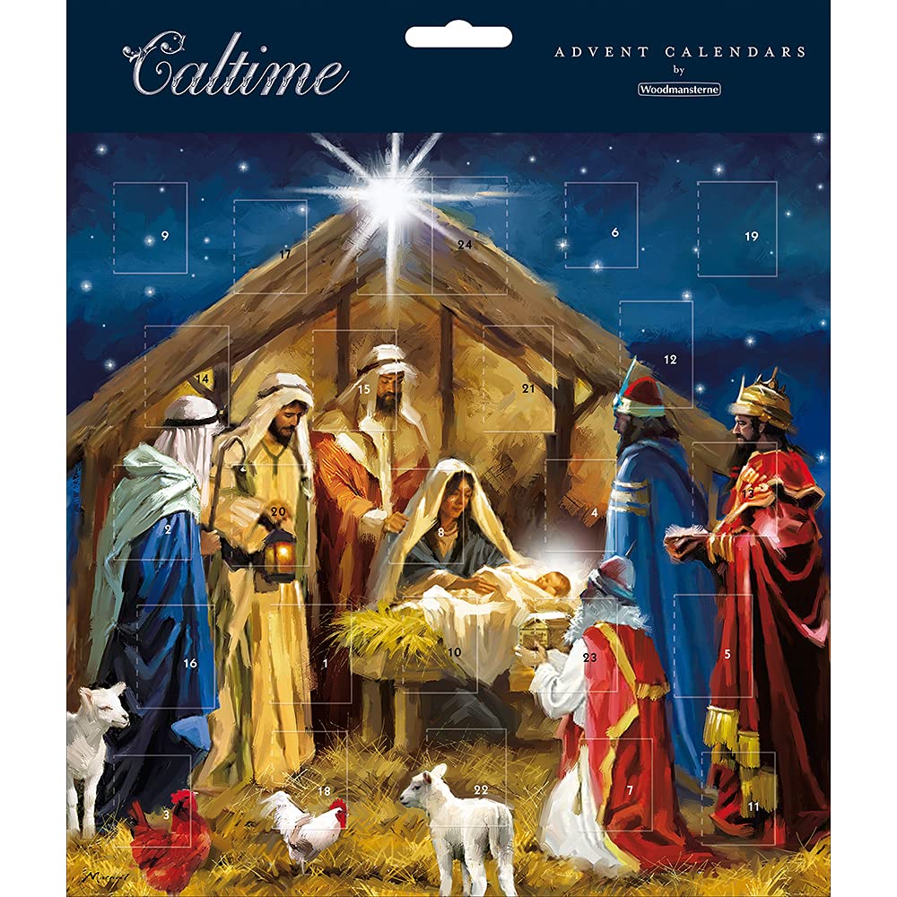 Traditional Christmas Nativity Advent Calendar