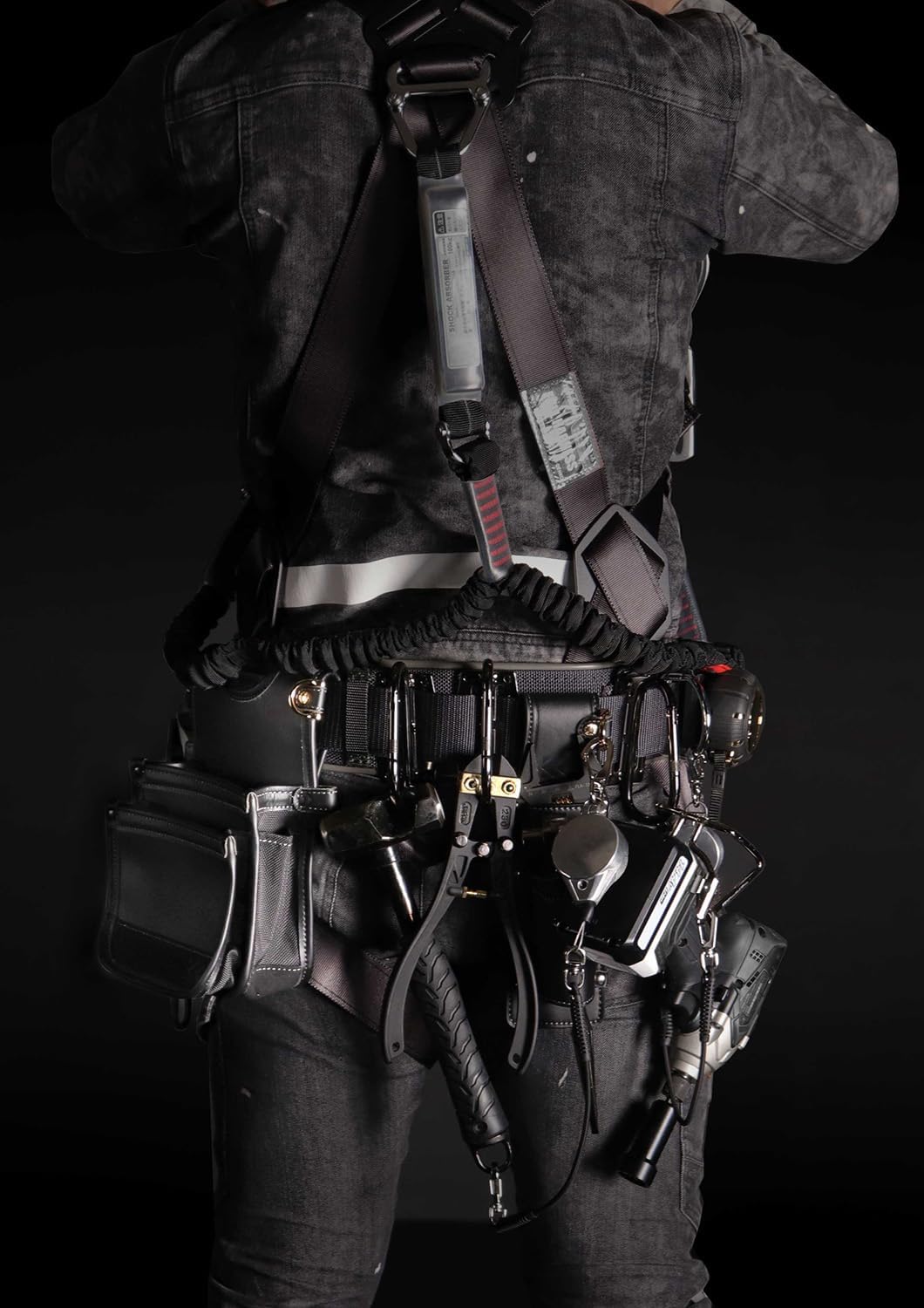 Fujiya Nippa/Electric Dora Holder, Black Gold, Light PU Leather Series AH-32BG