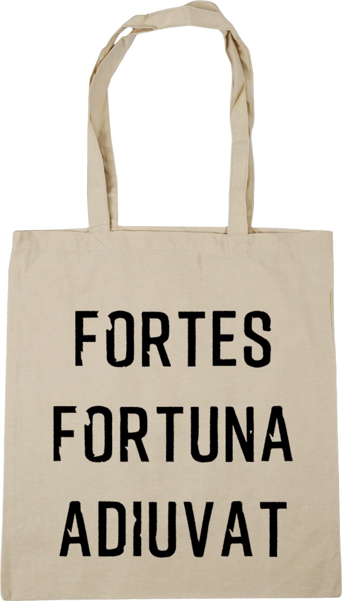 HippowarehouseFortes Fortuna Adiuvat Tote Shopping Gym Beach Bag 42cm x38cm, 10 litres