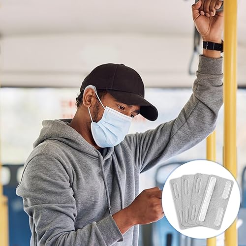 Miniatura 6 de 16 almohadillas nasales de cánula para los oídos, protectores de oído de oxígeno suave, envoltura de cánula de 8 pares de tubos de oxígeno para