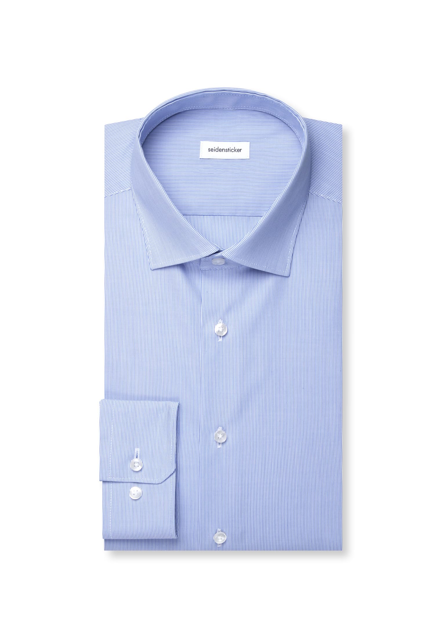 Seidensticker Regular Fit Langarm Business Hemd Camicia da Lavoro Uomo