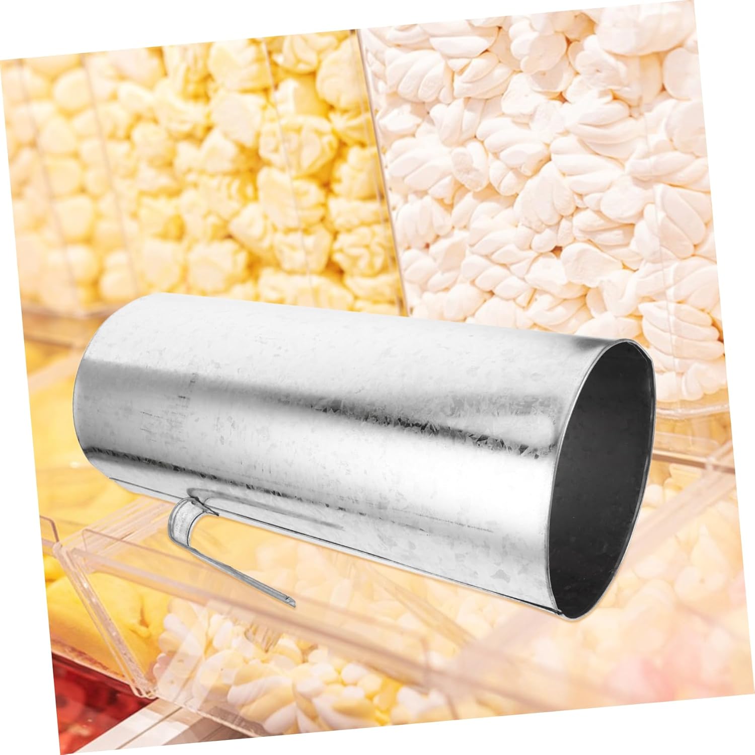 Cotton Candy Packing Bucket Fixed Ring Compatible Cotton Candy Machines Includes Packaging Bags for Parties and Events