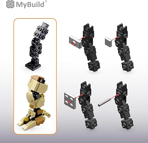 Miniatura 4 de MyBuild Mecha Frame Pack MF5 - Construye y personaliza tu propio Mech con facilidad, recomendado para mayores de 10 años
