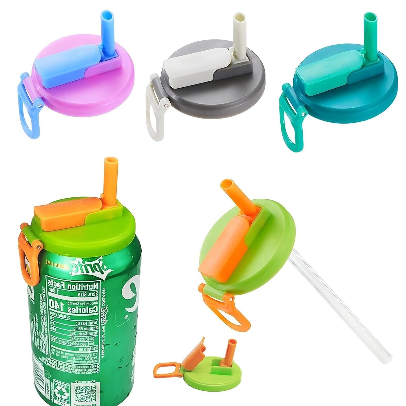 Drink Covers Anti Spike, Can Covers for Drinks Cans UK, Soda Can Lids, Can Tops Covers, Can Lids, Anti Spike Drink Covers, Can Covers for Tins, Can Lids for Fizzy Drinks, 4-Pack with OPP Bag Packaging