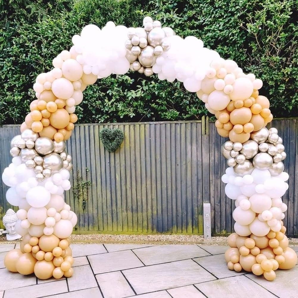 Gazebo da giardino in metallo resistente,archi,rose e altre piante rampicanti,arco rampicante,traliccio da giardino,pergolato all'aperto,grande festa di matrimonio,giardino,prato,cortile, archi