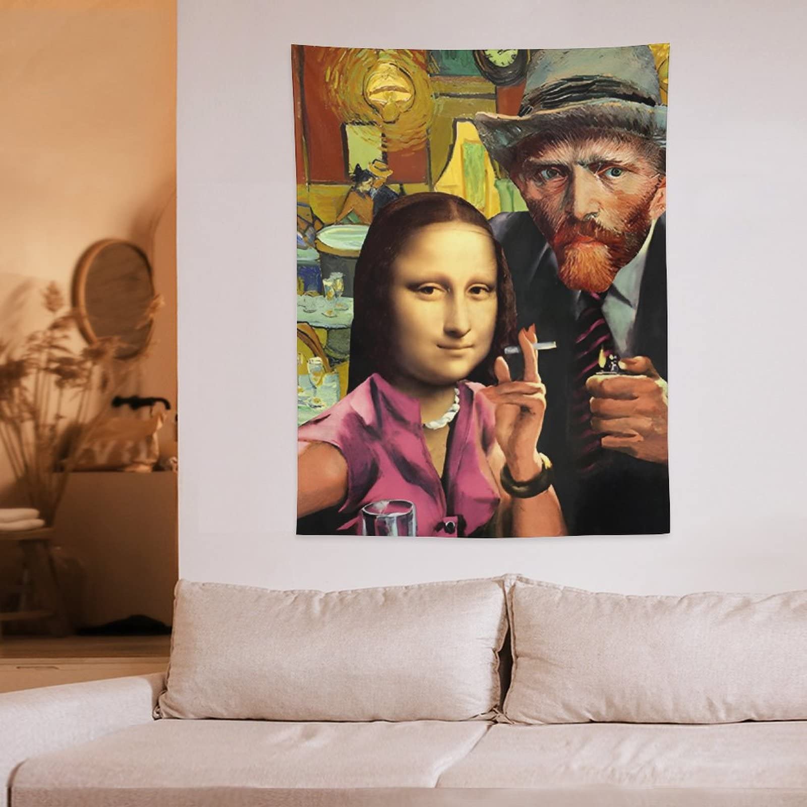 Amazon.co.jp: おもしろい世界の名画創意ユーモアパロディ壁の絵