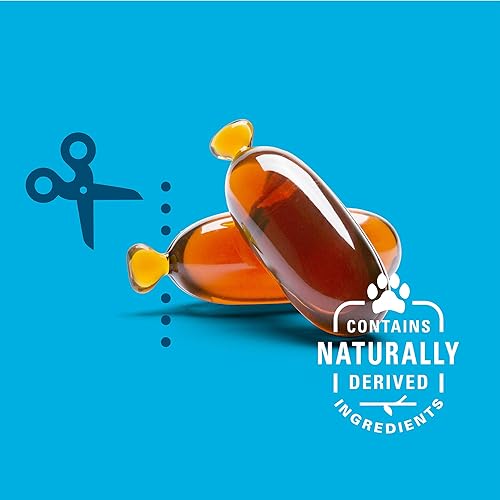 Miniatura 6 de Bayer Animal Health - Cápsulas de gel, aceite de pescado Omega-3, ácidos grasos para cardiovasculares, articulaciones, cognitivos, riñones, salud