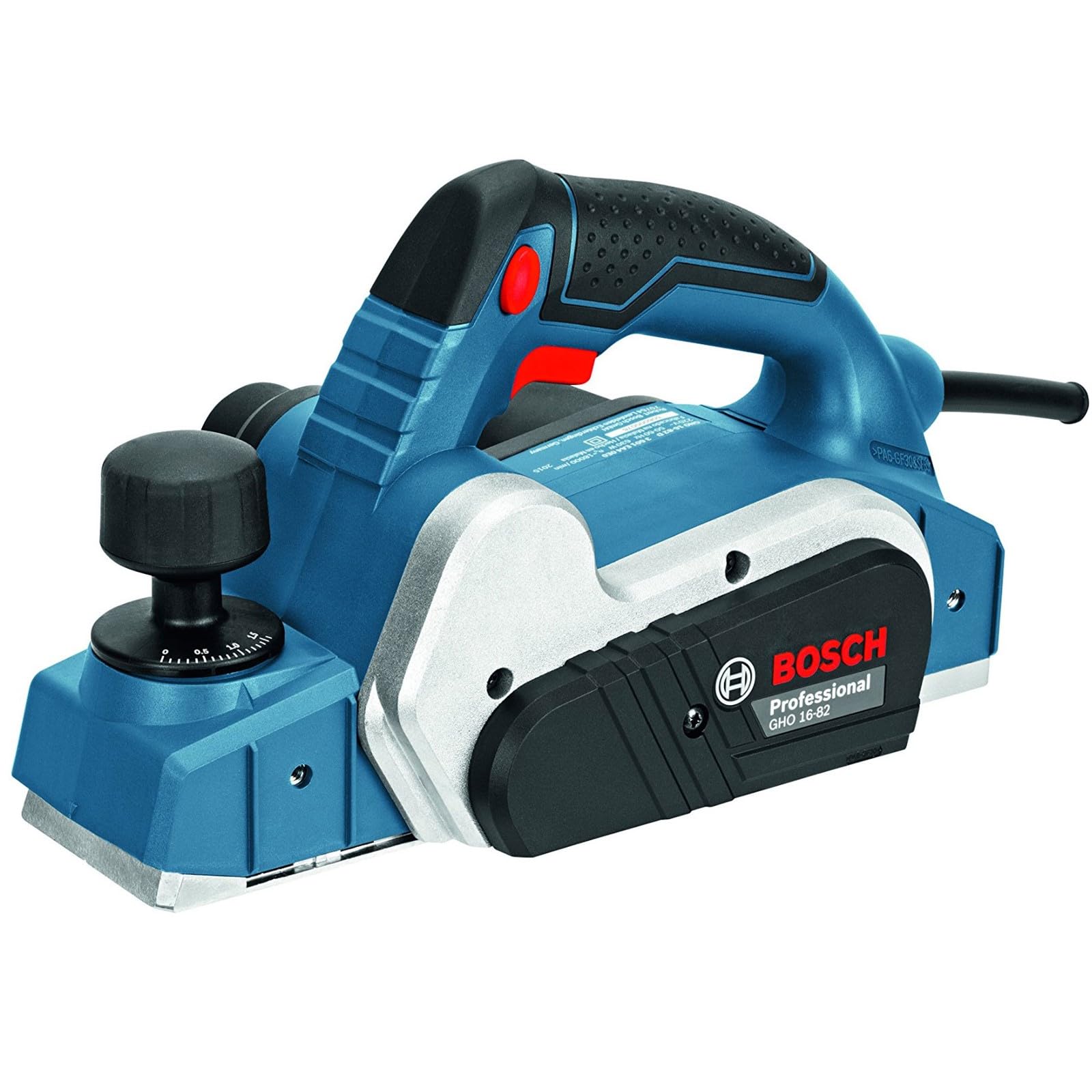 Bosch Professional Corded planer GHO 16-82 (240 V, incl. Hex key, fabric dust bag)