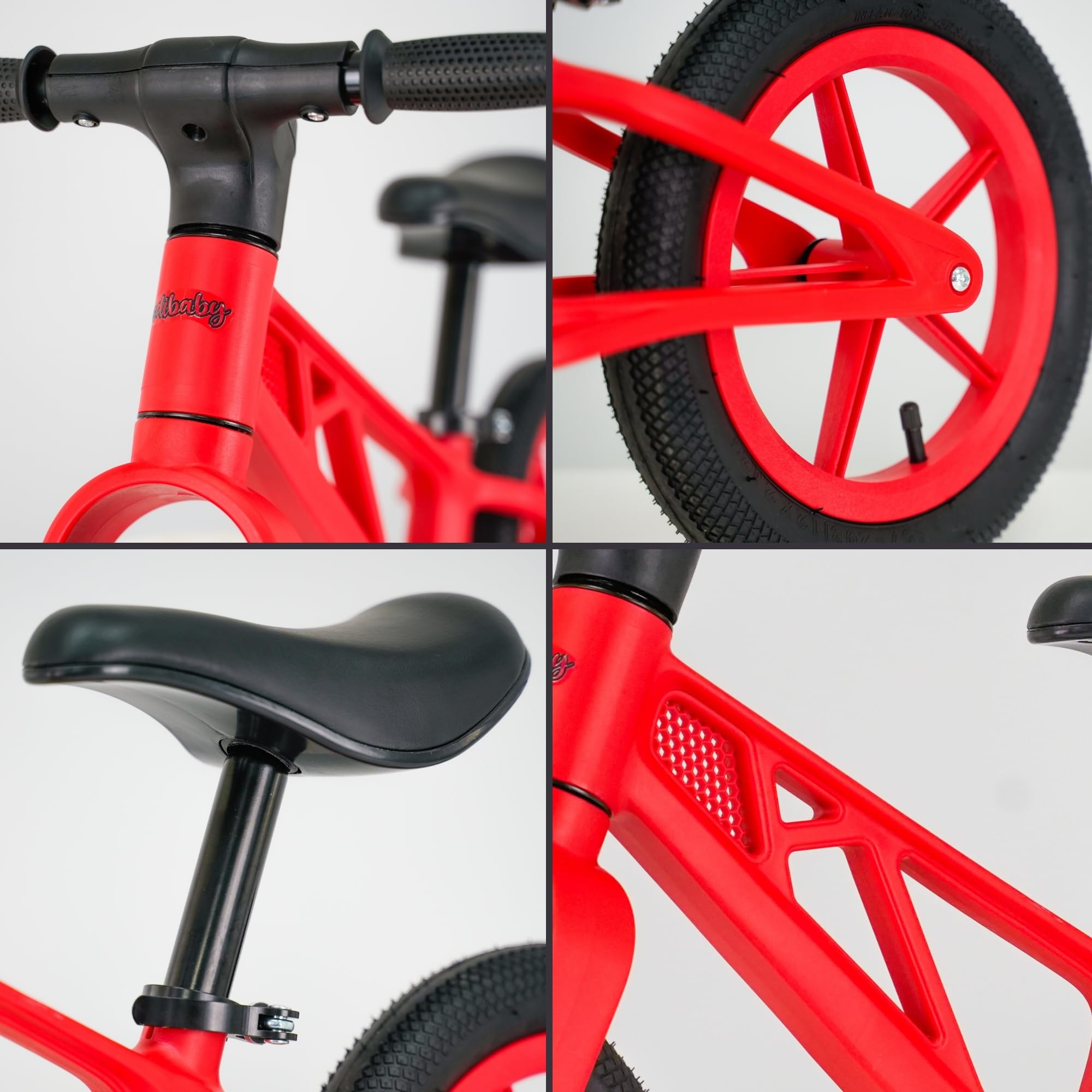Edibaby, Bicicleta Niño 2 Años, Sin Pedales, Bici Infantil para Aprender Equilibrio, 2 a 5 Años, hasta 25 kg, Ideal como Juguete y Regalo