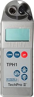 Myron L TPH1, Conductivity, TDS, pH, Temperature TECHPRO II Digital Meter