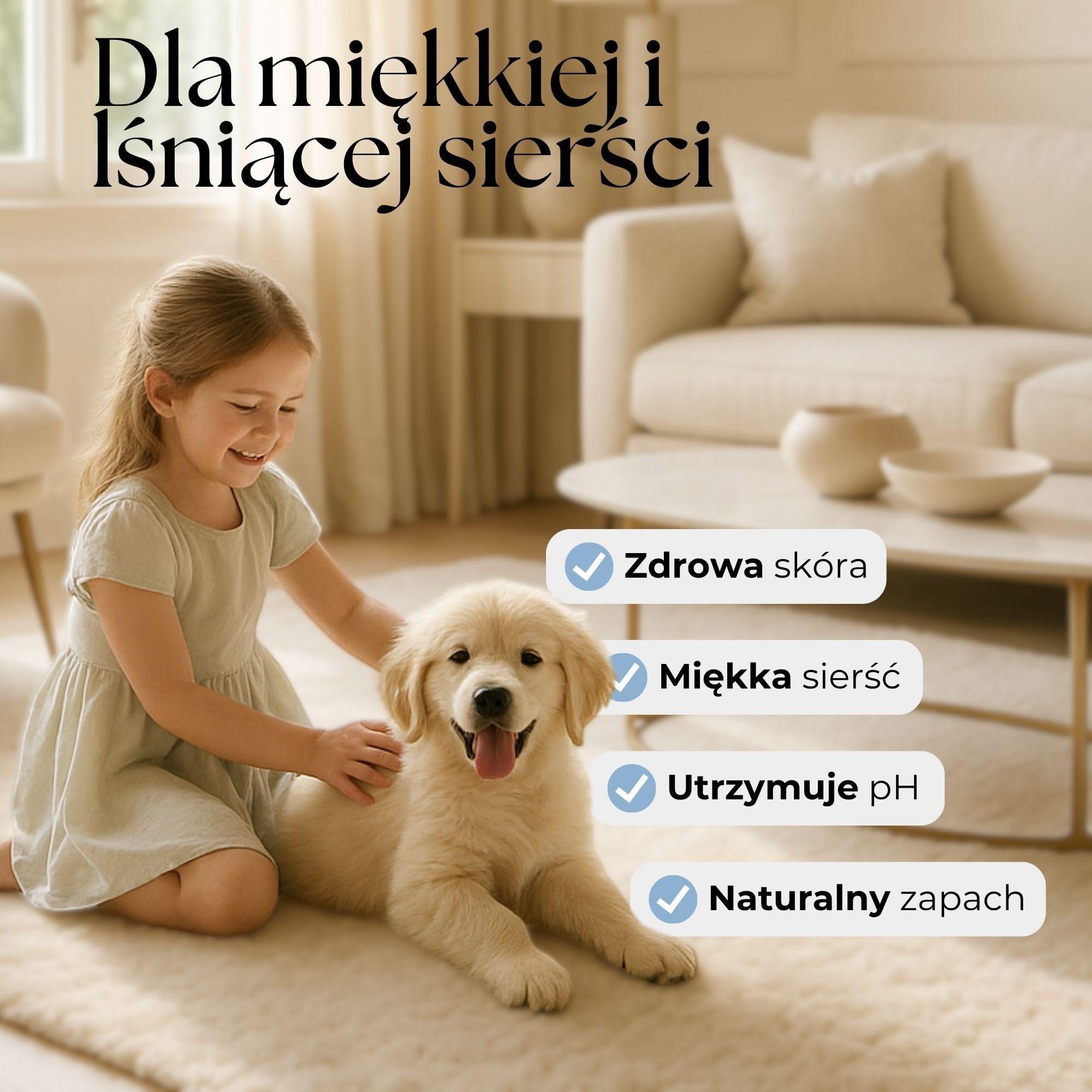 Szampon dla Szczeniąt 250ml – ASSOPET – Ultra-Delikatny Szampon dla Psów z Bio Olejem Arganowym i Bio Aloesem – Bezpieczny, 100% Naturalny, Bez Parabenów i Silikonów – Made in Italy
