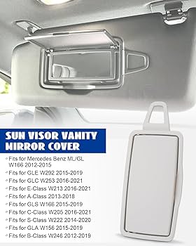 Amazon | ANODZU 左ドライバーサンバイザー バニティミラー