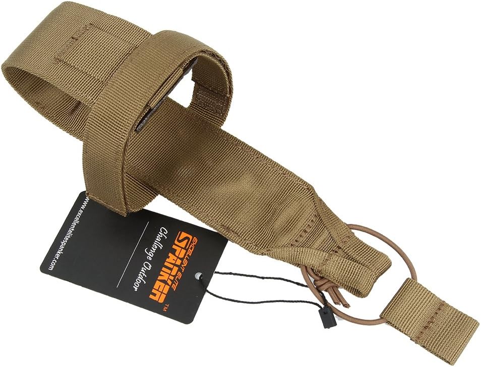 EXCELLENT ELITE SPANKER Tactical Military Portable Belt Bottle Holder Pouch Molle Adjust EDC Water Bottle Carrier for Hunting Walking Running Traveling (Coyote Brown) : Sports & Outdoors