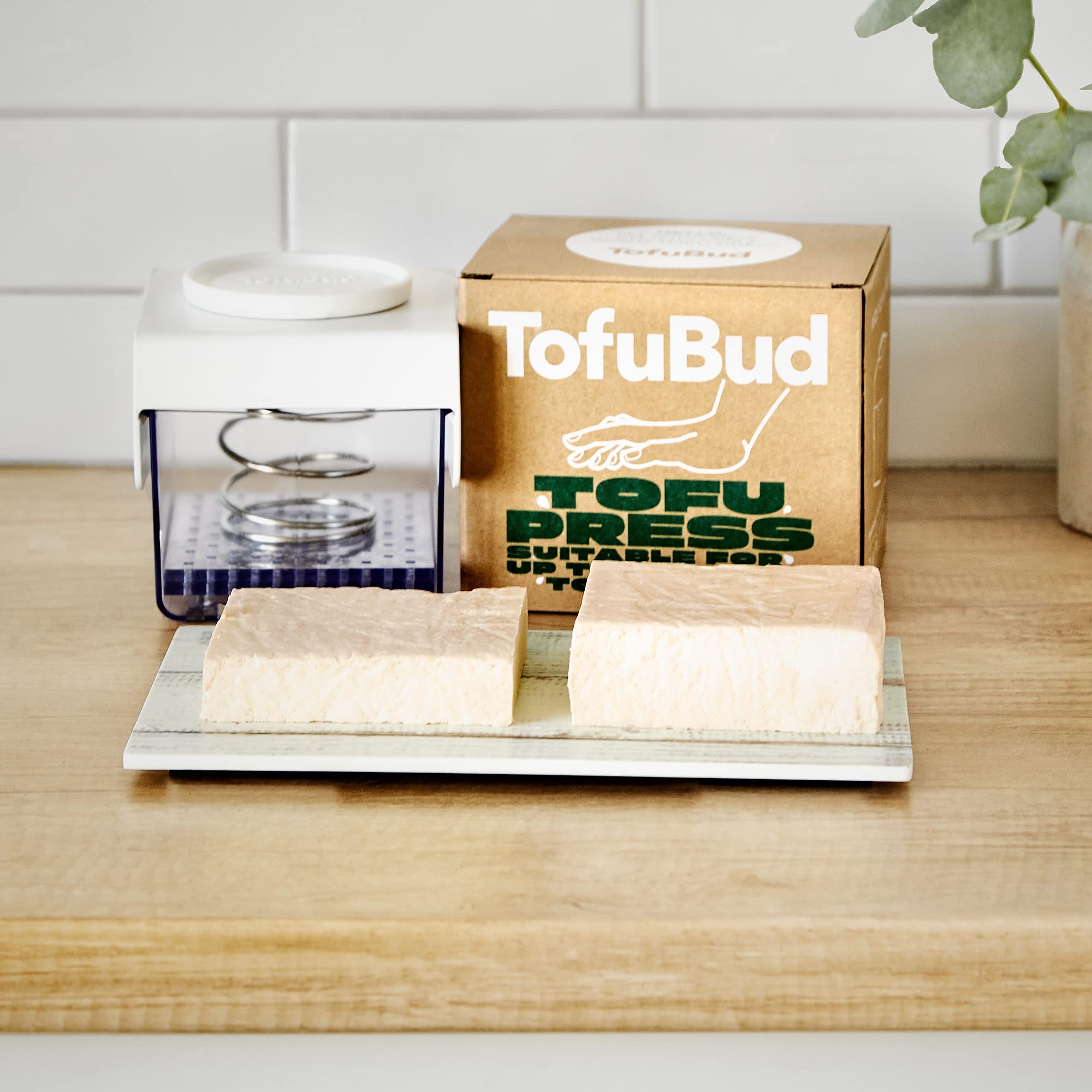 TofuBud Tofu Press - Pressa per Tofu Compatto o Duro - Stampo Tofu Fai Da Te