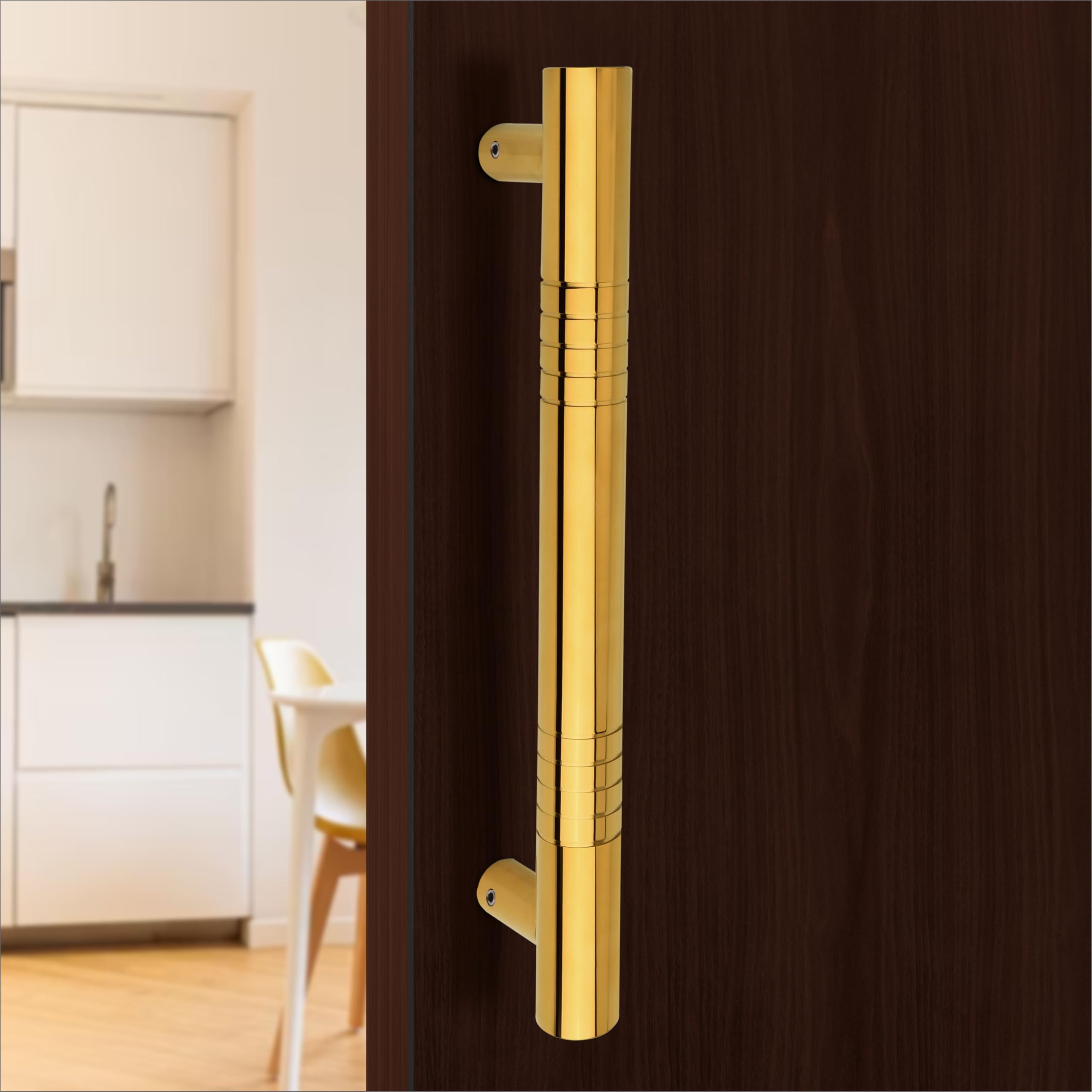ALDEN 18 inch Main Door Handle/Handle for Glass and Wooden Door/Pull and Push Stainless Steel Door Handle (Black Matt Finish) (Pack of 1) — Amazon image 9