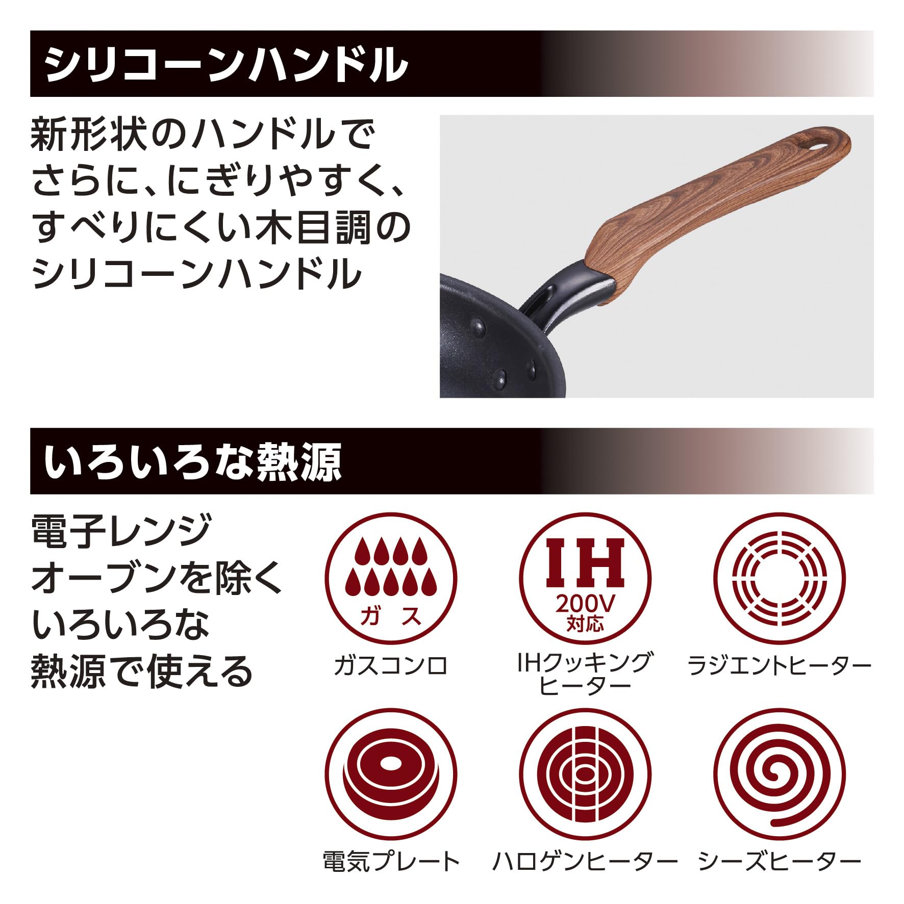 Amazon.co.jp: 日本製 フライパン 30cm 軽量 IH対応 ガス火対応