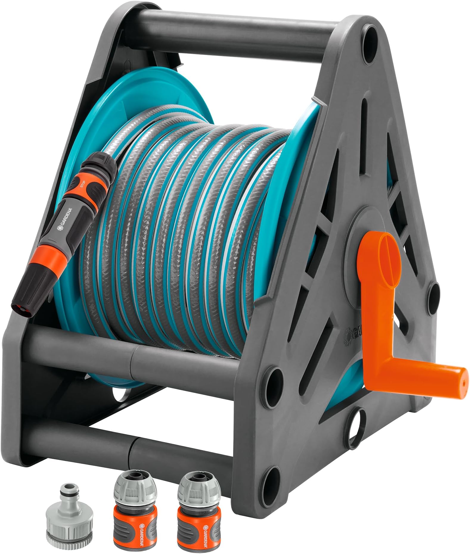 Gardena G2687-20 2687-20 15 M Hose Reel Set, Standard